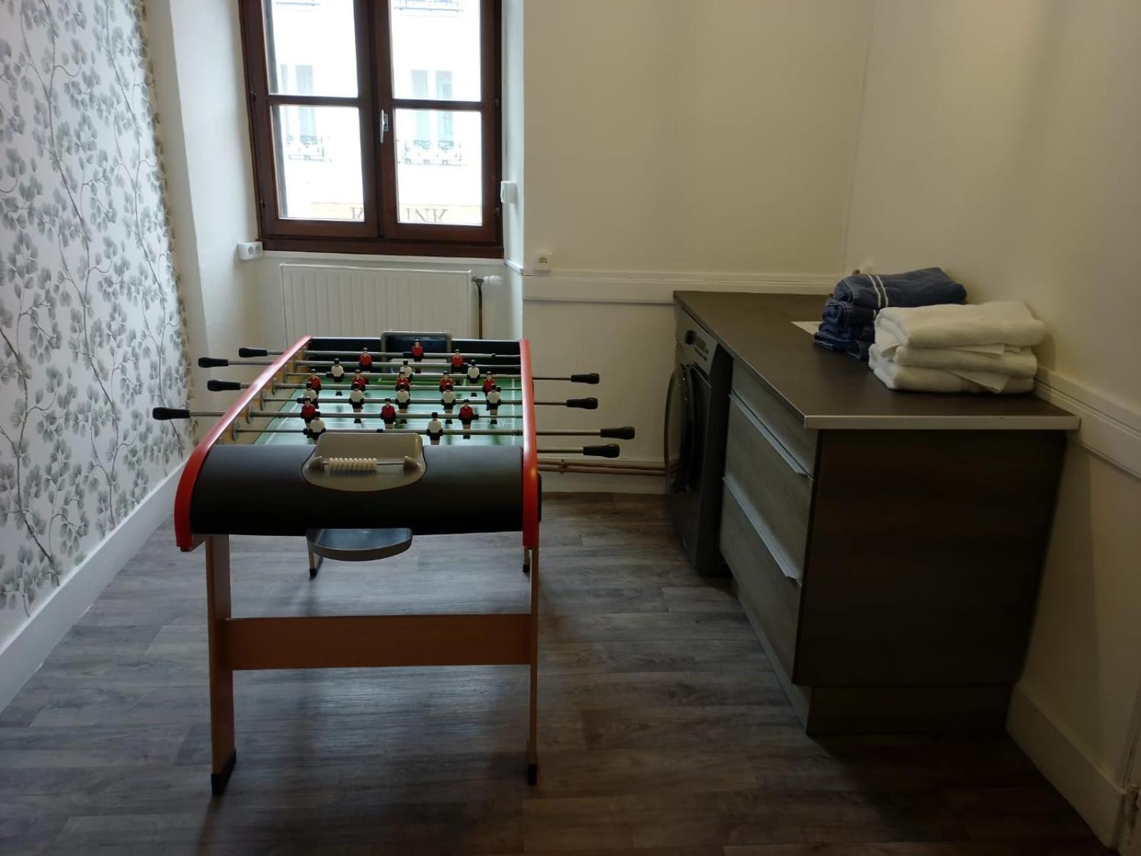 Grand Appartement Centre-Ville Clairvaux-les-Lacs Rum bild